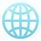 Globe With Meridians emoji on LG